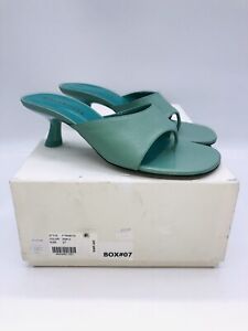 SIMON MILLER Women's Bill Kitten Heel Thong Sandals Julep EUR 37 / US 7 #Box-07