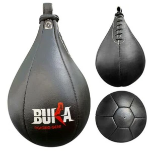 BUKA Leder Speed Ball Training Boxsack Speedbag Boxen MMA Birne Boxsack - Bild 1 von 3