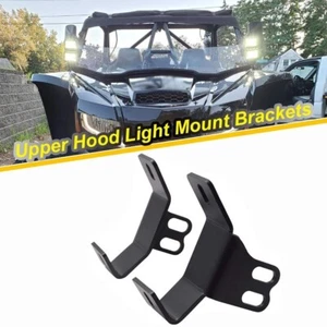 A Pillar Dual LED Light Pod Mount bracket 14-up For Polaris RZR 1000 900 800 - Picture 1 of 11