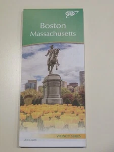 AAA Vicinity Serie Boston Massachusetts Straßenkarte 2017 = - Bild 1 von 1