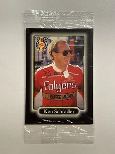 1990 Maxx Holly Farms Sealed Pack - Ken Schrader #HF5 Cale Yarborough #HF25 - Picture 1 of 2