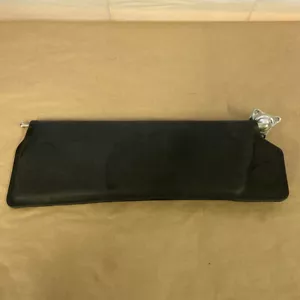 Original 80-89 Rolls Royce Silver Spirit Silver Spur Mk I Sun Visor Black LH OEM - Foto 1 di 12