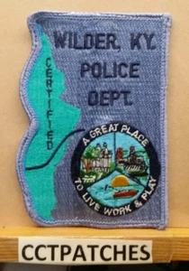 WILDER, KENTUCKY POLICE SHOULDER PATCH KY - Picture 1 of 2