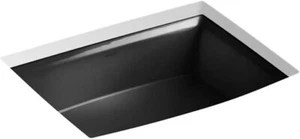 KOHLER ARCHER® UNDERCOUNTER LAVATORY SINK Black - Picture 1 of 2