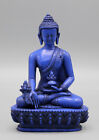 Posąg Buddy z niebieskiej żywicy lekarskiej