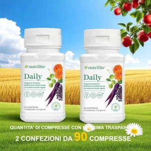 2 X NUTRILITE DAILY Multivitaminico - 90 capsule FORMATO MAXI , SPEDIZ. COMPRESA - Picture 1 of 3