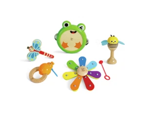 HAPE 0639 Rhythmus-Kit Natur - Bild 1 von 2