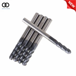 5 PIEZAS 1/8"" 4 Bola de Flauta Nariz Carburo Extremo 1-1/2"" Longitud General Nuevo - Imagen 1 de 12