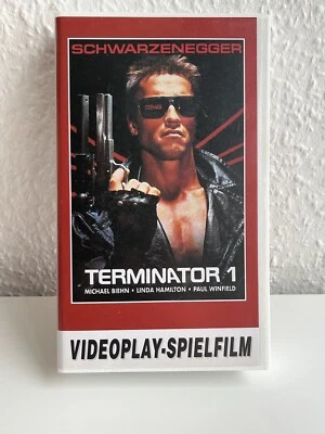 Terminator 1 Arnold Schwarzenegger VHS Videokassette Videoplay - Bild 1 von 4