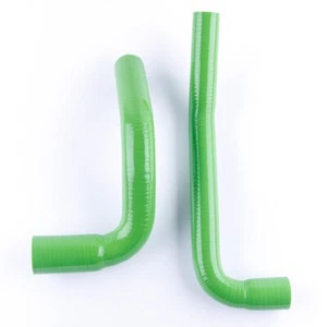 Green Radiator Silicone Coolant Pipes Kit for 1987-2006 Jeep Wrangler TJ YJ - Picture 1 of 12