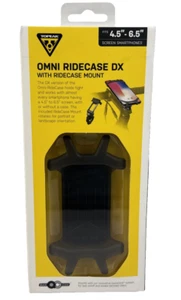 Topeak Omni RideCase DX + Mount Lenker Vorbau Smartphone Halterung 4,5-6,5'' NEU - Zdjęcie 1 z 4