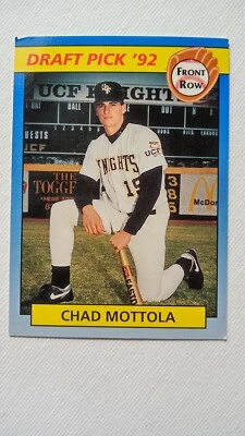 1992 Front Row Draft Picks Chad Mottola #82 Cincinnati Reds Baseball Card - Image 1 of 2