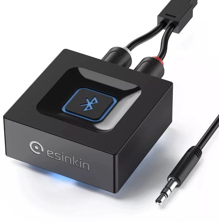 esinkin Wireless Audio Receiver for Music Streaming Sound System Works New - Image 1 of 4