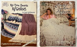 Easy Crocheted & All Time Favorite Afghans Patterns Books Granny Ripple 13 Desig - Picture 1 of 5