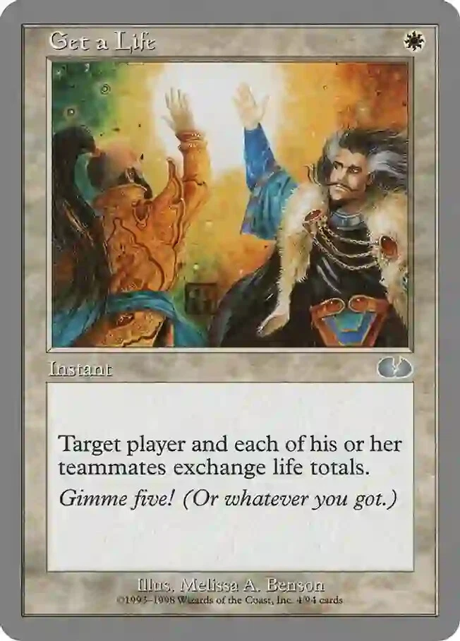 Get a Life Unglued Light Play MTG Magic DNA GAMES - Image 1 of 1