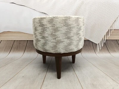 Silla tocador, silla con botones, silla puf, silla de entrada, banco otomano, Foto 1 de 4