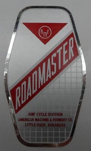 AMF Roadmaster headbadge decal 3 - Picture 1 of 1