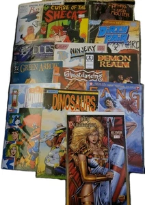13 verschiedene Comics Lot Fang schmutziges Paar Ghostdancing Dinosaurier Dämonenreich - Bild 1 von 8
