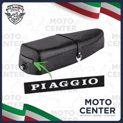 TARGHETTA PIAGGIO ADESIVO SCRITTA SELLA SELLONE X VESPA PX 125 150 200 1977-1983 - Immagine 1 di 4
