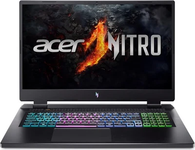 Acer Nitro 17 AN17-41-R5CS Gaming AMD Ryzen 7 RTX 4070 17,3 WQHD 165Hz 16GB 1TB - Bild 1 von 4