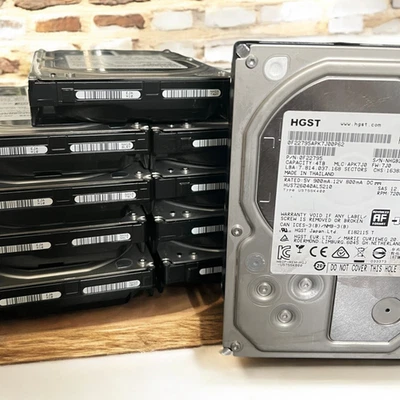 Job Lot 10 x HGST HUS726040AL4210 4TB SAS 3.5" 12G 7200rpm HDD Hard Disk Drive - Image 1 of 2