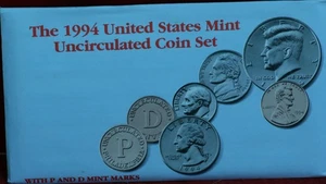 Uncirculated 1994 U.S. Mint Set P & D Mint - Picture 1 of 1