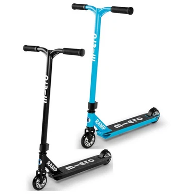 Micro Scooter Ramp Freestyle Stunt Pedal Scooter Youth Beginners Skater Park - Image 1 of 3