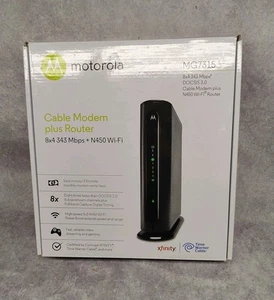 Modem / routeur Wi-Fi Motorola MG7315 8x4 343 Mbps Plus N450 - Photo 1/2