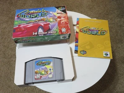 CRUIS'N WORLD Nintendo 64 N64 Completo CIB con Caja Manual Probado Foto 1 de 4