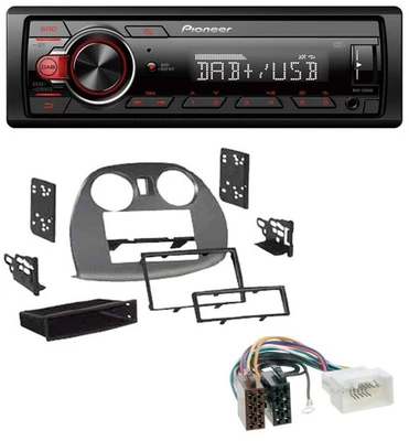 Pioneer MP3 1DIN DAB USB AUX Autoradio für Mitsubishi Eclipse 4G 2005-2012 - Bild 1 von 4