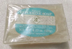 Vintage Williams Sonoma natürliche Glycerinseife 1 Stück  - Bild 1 von 1