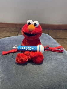 Macchina da Canto Karaoke Sesame Street Elmo Peluche Giocattolo-Cinghie Regolabili 58 - Foto 1 di 13