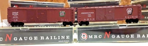 MRC Spur N Canadian National 561729 & PRR 73891 Dbl. Türkastenwagen NOS (AA-105 - Bild 1 von 8