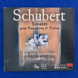 Schubert Sonatas Pour Pianoforte & Violon Jos Van Immerseel Midori Seiler - CD - Imagen 1 de 2