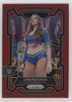 2024 Panini Prizm WWE Red Prizm /299 Chelsea Green #112 - Image 1 of 2