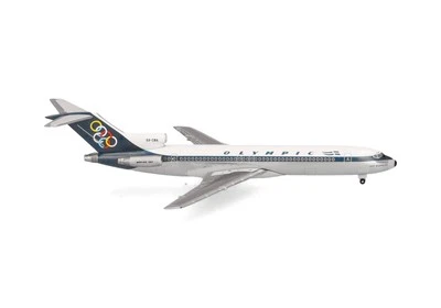 New! Herpa 538060 Olympic Airways Boeing 727-200 "Mount Olympus", SX-CBA - 1:500 - Image 1 of 4