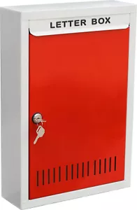 Metal Large Size Letter Box/Mail Box for Home/gate and Wall with Key Lock - Picture 1 of 7