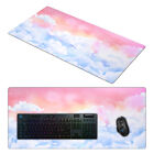 XXL Sugar Cotton Clouds Watercolor Computer PC Gaming Mousemat