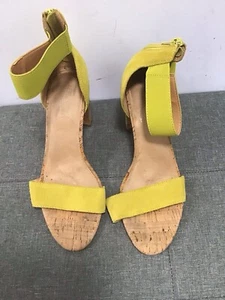 Aerosoles Yellow Strappy Sandals - Picture 1 of 4