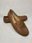 Born Womens Boc Penny Loafers Slip On Brown Size 9.5 M