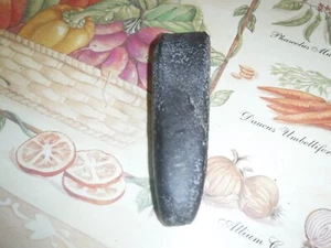 AUTHENTIC INDIAN ARTIFACT 6-1/4" STONE CELERY STALK GOUGE Kentucky ARROWHEADS - Picture 1 of 8