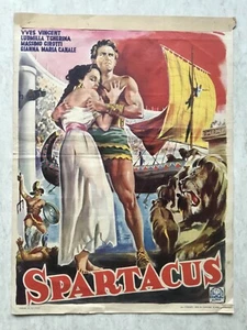 Spartacus - Affiche originale belge de cinéma (EO 1953) Rare Movie Poster - Photo 1/2