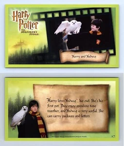 Harry & Hedwig #17 Harry Potter & The Sorcerer's Stone 2001 WOTC Trading Card - Picture 1 of 1