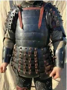 Medieval Knight Warrior Japanese Samurai Half Body Armor With Cuirass/Pauldrons - Picture 1 of 4