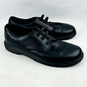 Dr. Martens Andre Casual Oxford Shoes Mens 12 Black Leather Elastic Laces - Picture 1 of 14