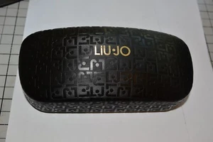 Liu Jo schwarzes Muschel-Sonnenbrillenetui - EUC neu und perfekt mit Original Tüchern - Bild 1 von 2