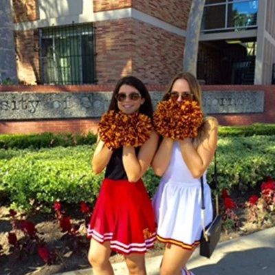 Guantes Bubba Genuinos Rojo Azul Talla Única Hombres/Mujeres Pom Cheer Guantes Deportivos Foto 1 de 4