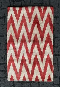 FUNDA DE COJÍN DE TERCIOPELO IKAT DE SEDA TURCA HECHA A MANO - CIERRE DE CREMALLERA INVISIBLE - Imagen 1 de 7