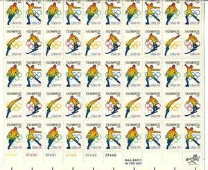 Scott #1695/8...13 Cent...Olympics...Sheet of 50 Stamps - Picture 1 of 1