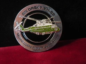 Presidential Helicopter Sikorsky VH-92 HMX-1 Challenge Coin - Neu - Bild 1 von 5